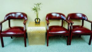 Clinic entrance waiting area in Edina, MN