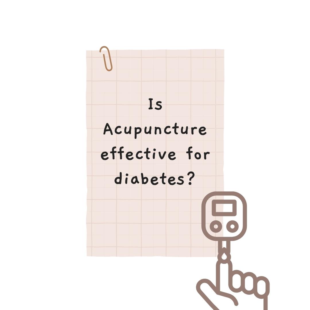 acupuncture for diabetes